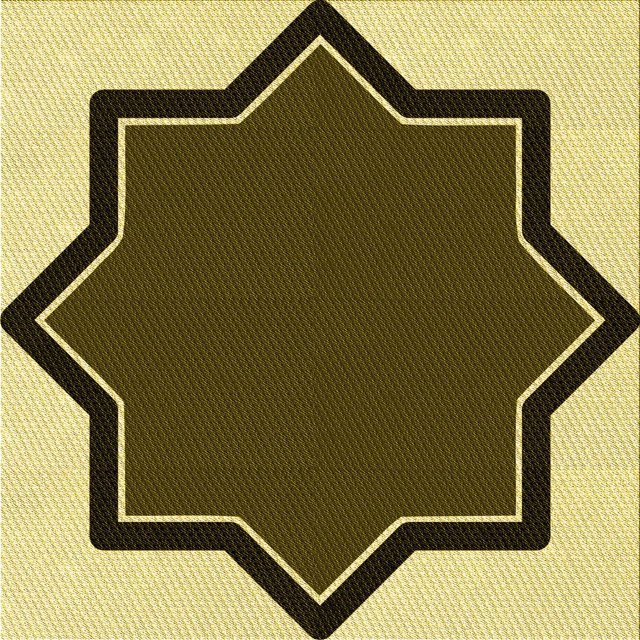 Ahgly Company Tapis d'Intérieur Lavable en Machine Carré Transitionnel Marron, 7 Pieds Carré