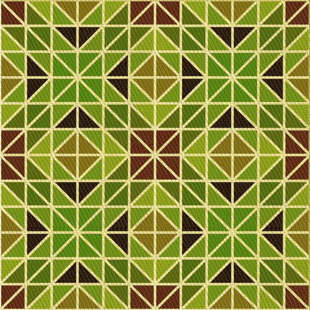 Ahgly Company Tapis d'Intérieur Lavable en Machine Carré Vert, 8 Pieds Carré