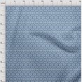 thumbnail image 3 of oneOone Georgette Viscose Fabric Geometric & Paisley Block Print Sewing Fabric BTY 42 Inch Wide, 3 of 4