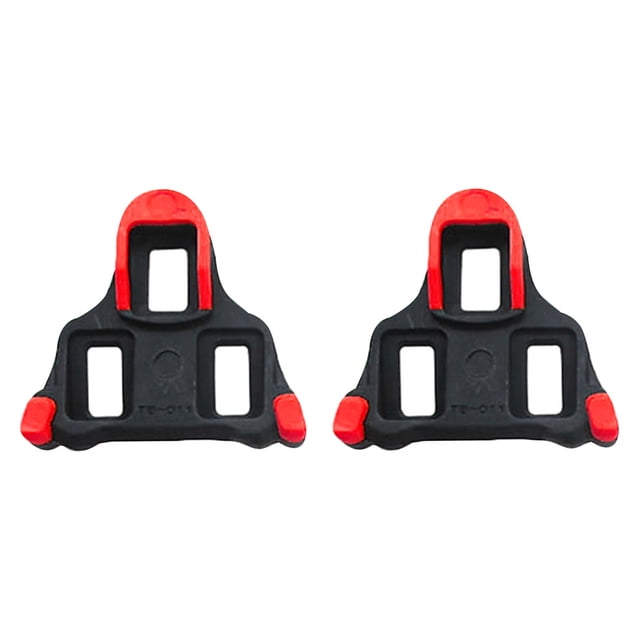 Youkk 1Pair Self-locking Cycling Pedal Road Bike Cleat For SPD-SL red