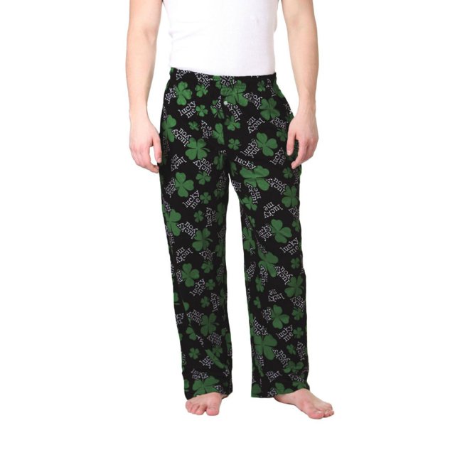 Fun Boxers Men's Pajama Pants Lucky Fun Prints Lounge Pants