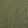 thumbnail image 2 of Bouclair Green Set of 2 Round Placemats, 2 of 2