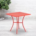 thumbnail image 3 of 28'' Square Gold Indoor-Outdoor Steel Patio Table, 3 of 3