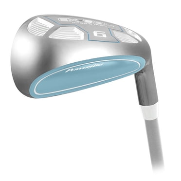PowerBilt Golf pour Femmes EX-550 Ensemble Hybride en Fer (4-PW, SW), Graphite Ladies Flex