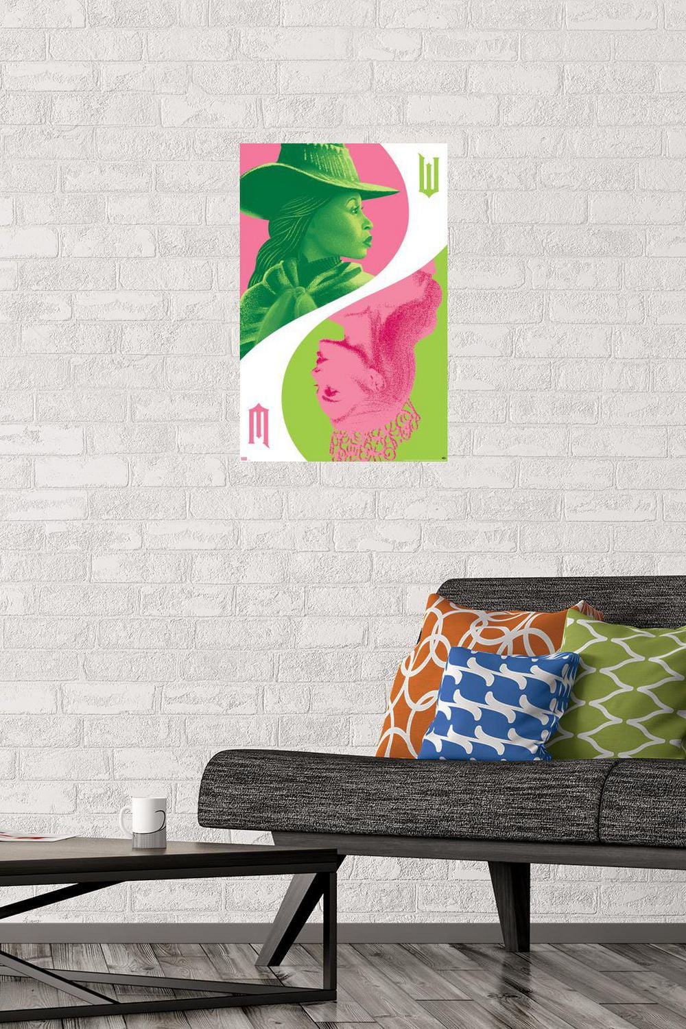 Wicked - Reflection Wall Poster with Push Pins