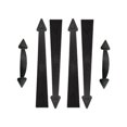 thumbnail image 2 of Wolfast Garage Door Magnetic Decorative Hardware Hardware American Decorative Garage Handle Garage Door Decorative Magnetic Handle Garage Door Hardware Kit Decorative, 2 of 9