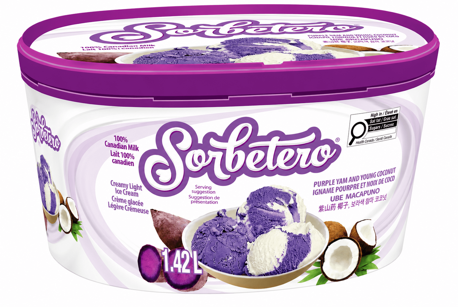 Sorbetero Crème Glacée Ube Macapuno
