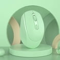 thumbnail image 2 of Rbaofujie Souris de Jeu 2,4 GHz Sans Fil Bluetooth 5.1 Mode Souris de Jeu Sans Fil Optique USB Souris de Jeu 1600 Dpi Rechargeable Silencieuse Souris Rechargeable, 2 of 4