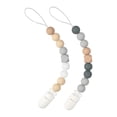 thumbnail image 2 of Pacifier Clip, Holder Teething Beads for Baby Girls C, 2 of 8
