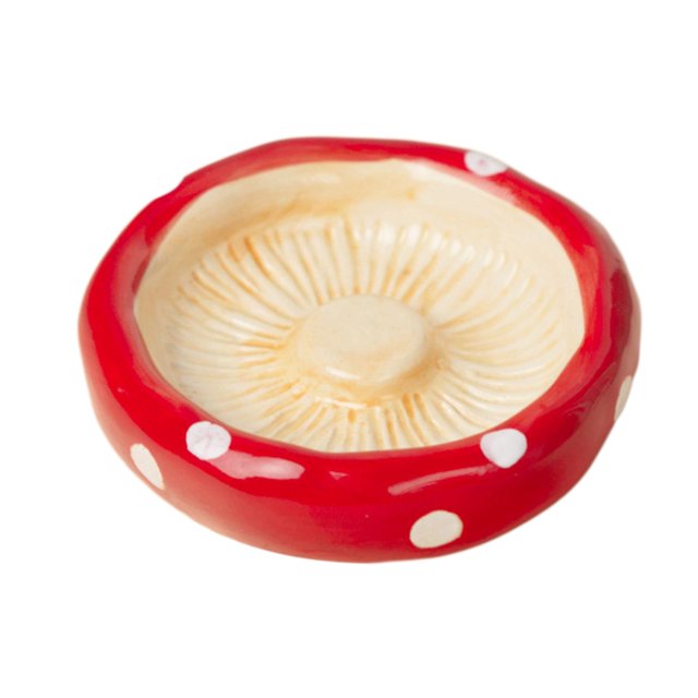 Ceramic Hamster House Cute Food Feeding Bowl for Hedgehog Rats Small Animals Food Bowl B