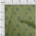thumbnail image 1 of oneOone Cotton Flex Fabric Tree & Giraffe Block Printed Fabric 1 Yard 40 Inch Wide, 1 of 4