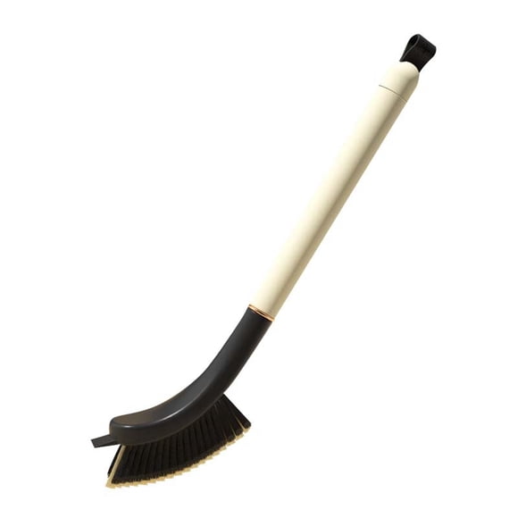 Multifunctional Cleaning Brush Long Handle for Bathroom Kitchen Tiles Faucets Ergonomic Grip Durable Household Cleaning Tool