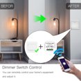 thumbnail image 4 of 90- Wifi Dimmer Module Dimmer Switch Smart Light Switches 2 Way Switch Voice Control APP Remote Control Timing Function Mini Design, 4 of 7