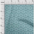 thumbnail image 3 of oneOone Polyester Spandex Dusty Teal Green Fabric Block Sewing Craft Projects Fabric Prints By Yard 56 Inch Wide-3D, 3 of 6