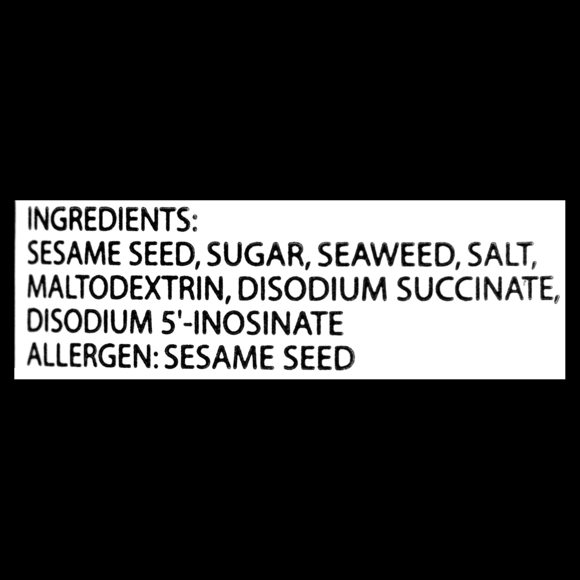 Jfc rice seasoning Nori