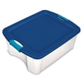 thumbnail image 1 of Single Sterilite 12 Gallon Latch and Carry Storage Tote Box Container (24 Pack), 1 of 9