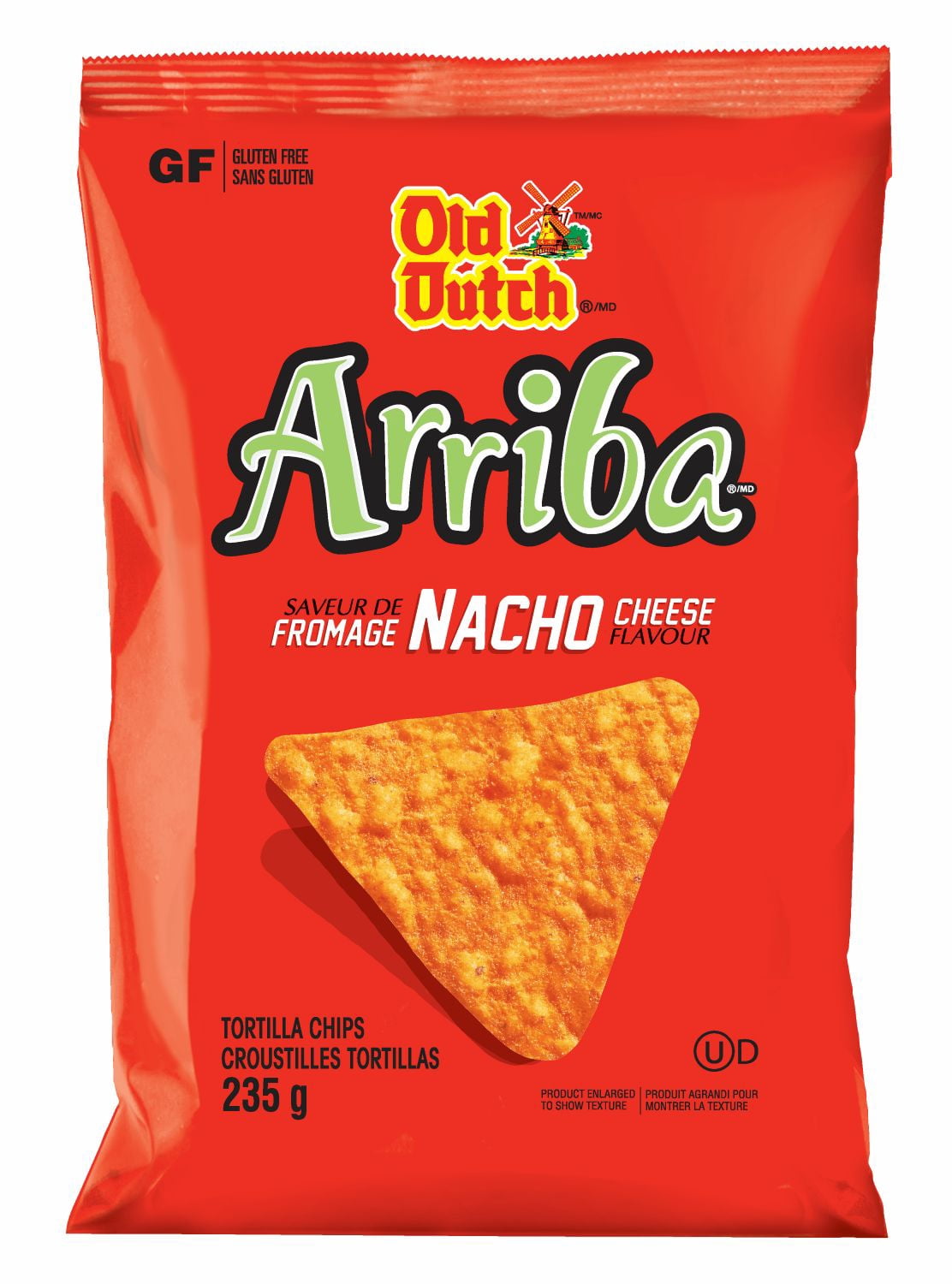 Old Dutch Arriba Nacho Cheese Tortilla Chips