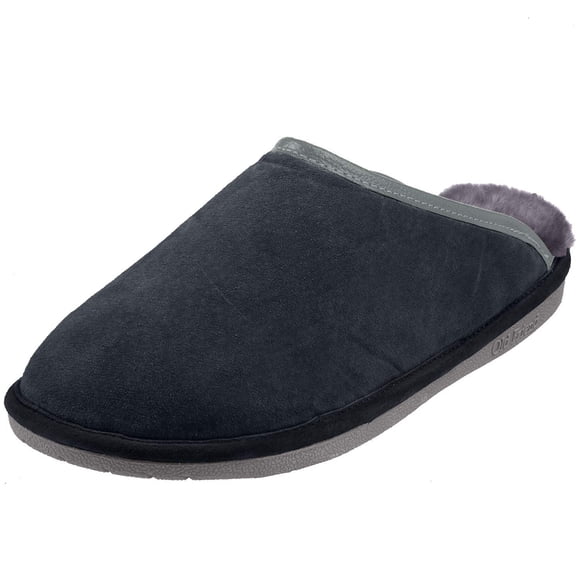 Old Friend Pantoufle à Enfiler pour Homme Noire Largeur Grand - 421216-BLK