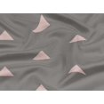 thumbnail image 5 of oneOone Rayon Light Gray Fabric Triangle Geometric Sewing Crafts Projects Fabric Prints By Yards 56 Inches Wide, 5 of 5