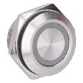 thumbnail image 3 of Filfeel 5 Pcs Interrupteur à Bouton-Poussoir Instantané Métal Réinitialisation Automatique Ultra Fin Étanche avec LED 16mm, Interrupteur à Bouton-Poussoir, Interrupteur à Bouton-Poussoir Instantané, 3 of 8