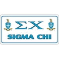 thumbnail image 1 of Sigma Chi Photo License Plate, 1 of 1