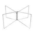 thumbnail image 3 of S SERENABLE Support Pliable pour Glacière, Support Robuste, Stable, Pratique, Compact, Porte-Bagages en Acier Inoxydable pour BBQ, Camping, Extérieur, Sans Sac de Rangement, 3 of 7