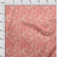 thumbnail image 3 of oneOone Cotton Poplin Twill Peach Fabric Abstract Floral Craft Projects Decor Fabric Printed By The Yard 56 Inch Wide, 3 of 4