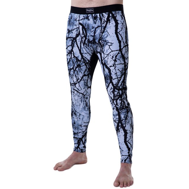 BLACKSTRAP Men's Skyliner Full Length Baselayer Pant Bleached, L