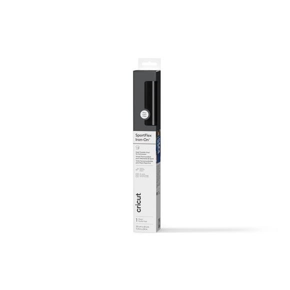 Thermocollant Sportflex™ Cricut™, Noir