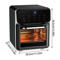 thumbnail image 3 of Oliegs Boxbollen Multifunctional Air Fryer Toaster Oven Combo With Hot Air Circulation For Healthier Frying Baking Roasting Christmas, 3 of 5