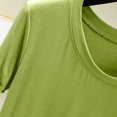 thumbnail image 4 of Birdeem T-Shirt Décontracté pour Femme, Mince, Coupe Fly, Doux et Bas, Ajusté, Manches Courtes, Col Rond, Haut/chemise, 4 of 9
