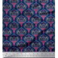 thumbnail image 1 of Soimoi Rayon Fabric Moroccan Damask Fabric Prints By Yard 56 Inch Wide, 1 of 3