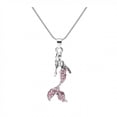 thumbnail image 2 of Collier Pendentif Sirène Mer Océan Bijoux Collier Bijoux Cadeau Amour, 2 of 8