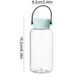 thumbnail image 3 of Plastic Cup Transparent High Aesthetics Sports Water Cup Outdoor Portable Handheld Cup, 3 of 6
