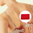 thumbnail image 2 of Baohd Extension Strap Bra Extenders Buckle 4 Hook Breathable Practical Accessories Adjustable Replacement 3 Rows Underwear bright red, 2 of 6