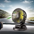 thumbnail image 1 of Tunhigl Automobile Fan, Truck, 12V Car, Universal Fan, Van, Large Wind Fan For Cool Inside, 1 of 9