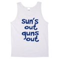 thumbnail image 1 of Sun's Out Guns Out Débardeur de Plage - Blanc - 2TG, 1 of 2