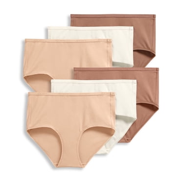 Jockey Culotte Moderne Extensible en Coton Biologique pour Femmes - Lot de 6