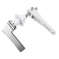 thumbnail image 2 of Toilet Flush Handle Replacement Universal Fit Toilet Cistern Handle Chrome Metal, 2 of 11