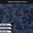 thumbnail image 5 of Vargottam Indoor/OutdoorTablecloth58x120 InchRectangleTablecloth Waterproof PatioTableCloths- Spring/SummerTableCovers for Backyard RectangularTable/BBQs/Picnic -Navy Blue, 5 of 5