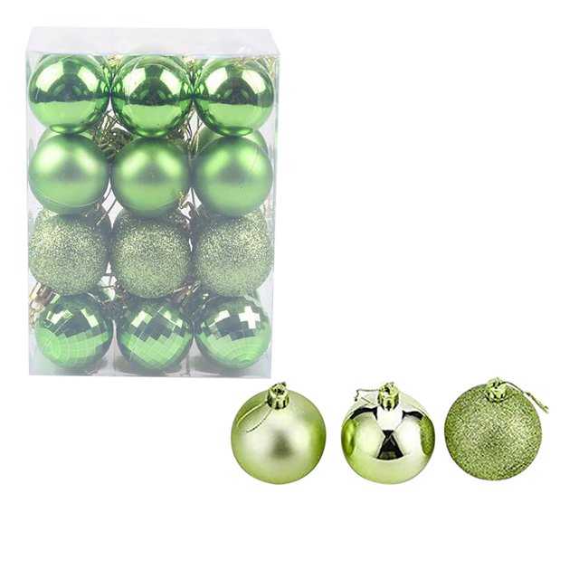 Vaidha 40mm Christmas Tree Bauble Hanging Home Party Ornament Decor
