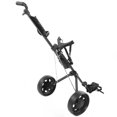 thumbnail image 4 of HURRISE Chariot, Chariot Pliable Multifonction à 2 Roues Poussoir Tirage Chariot Équipement de Parcours, Chariot à 2 Roues, 4 of 8