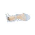 thumbnail image 4 of BLISSFUL STEP Chaussures pour Femmes à Bout Ouvert à Lacets Talon Bloc Sandales à Brides Bleu Ciel 6, 4 of 8