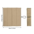 thumbnail image 2 of Lightweight Memory Foam Seat Cushion - Polyester Cover, Waterproof, Foldable, Portable, Comfortable, Suitable for Stadium/Camping/Airplane/Travel, 2 of 5