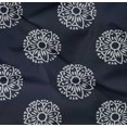 thumbnail image 4 of oneOone Organic Cotton Poplin Twill Fabric Floral Block Printed Craft Fabric BTY 42 Inch Wide, 4 of 4