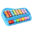 thumbnail image 2 of Meitianfacai 2 In 1 Baby Piano Xylophone Toy For Toddlers 1-3 Years Old 8 Multicolored Key Keyboard Xylophone Piano Preschool Educational Musical Learning Instruments Toy, 2 of 9