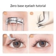 thumbnail image 3 of Eyelash Applicator Tool DIY Lash Tweezers Curved Eyelash Tweezers For Easy Lashes Application And Removal, 3 of 5