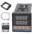 thumbnail image 3 of Digital Temperature Controller, High Accuracy Smart PID Thermostat Temperature Controller Waterproof Probe  For Chicken House For Electric Power 25A,40A, 3 of 8