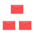 thumbnail image 4 of Youkk Convenient File Document Bag Store And Sort With Ease Easy Access To Supplies Felt Folder Organizer red 3Set, 4 of 6