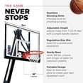 thumbnail image 3 of IE Sports Panier de Basketball Portable, Hauteur Réglable, Panneau Arrière de 44 Pouces et Rebondisseur, 3 of 12